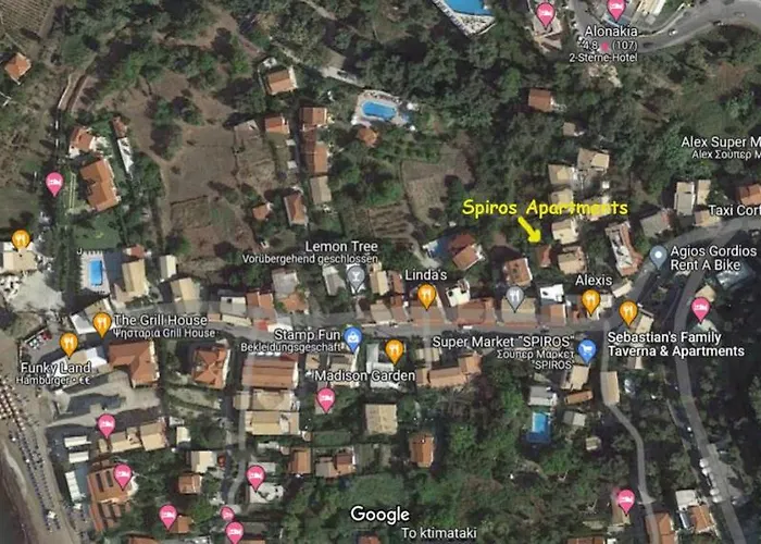Apartament Spiros - Agios Gordios Beach, Corfu, Greece Agios Gordios (Corfu)